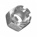18mm Front Or Rear Wheel Hub Axle Castle Nut For Kawasaki 42045-018 92015-1441 Chrome Metal Fastener 
