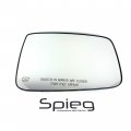 Spieg Side Mirror Glass Compatible With Dodge Ram 1500 2500 2011-2020 Heated Backing Plate Passenger