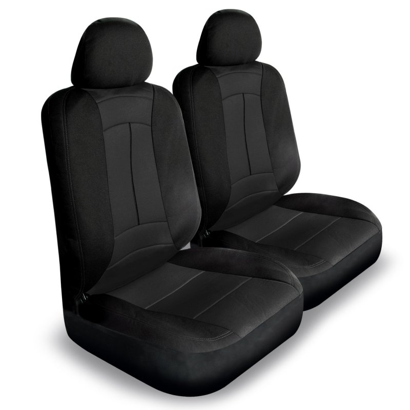 Pilot Automotive Sc-435e Rallye Sport Seat Covers 6 Pieces Black
