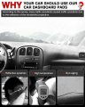 Autorder Custom Fit For Dashboard Cover Mat 2005 2006 2007 Dodge Caravan Grand Chrysler Town Country Without Raised Display W O