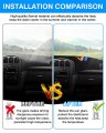Autorder Custom Fit For Dashboard Cover Mat 2005 2006 2007 Dodge Caravan Grand Chrysler Town Country Without Raised Display W O