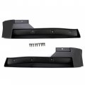 Kuafu Rear Diffuser Compatible With 2013-2016 Dodge Dart Lower Bumper Lip Valance Protector Spoiler Splitter Body Kit Pp