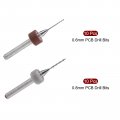 Uxcell Micro Pcb Drill Bit Set 1 8 3 175mm Shank 0 6mm 8mm Tungsten Carbide Tip Cnc Engraving Print Circuit Board Drilling