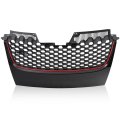 Front Bumper Upper Grill For Vw Gti Gli Jetta Mk5 2006-2009 Not Fit Rabbit R32 Model Honeycomb Style Grille 