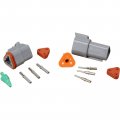 Aip Electronics Deutsch Style 3 Pin Weatherproof Connector Replaces Dt04-3s Dt06-3s Fit Wh1091 