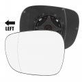 X Autohaux Wide Angle Mirror Glass Heated With Backing Plate Driver Left Side Rearview For Bmw X3 2011-2014
