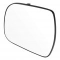 Ocpty Driver Side Mirror Glass Metallic Finish Heating Replacement For 2011-2014 Toyota Sienna Chrome