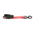 4pcs Red S-hooks Ratchet Tie Down Strap Kit 2200 Lbs Breaking Strength With 2 Bungee Cords 4 Soft Loops And Storage Bag 