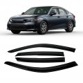 Nopoca Window Visor Wind Deflector 4pcs Shade For Honda Civic Sedan 2022 2023 11th Gen Rain Deflectorsi Cars Visors 