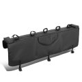 Auto Dynasty 61 Inches Wide Waterproof Vinyl Pickup Truck Bed Tailgate Crash Pad Protector W 5 Bike Rack Straps