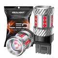 Sealight 2023 New Upgrade 7440 7443 Led Brake Lights Bulbs Red Flashing Stop Super Bright T20 W21w 7441 7444 With Projector 