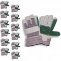 Cordova 7262jp Regular Shoulder Leather Gloves Joint Palm Rubberized Safety Cuff Large 12-pack 