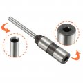 Uxcell Hollow Paper Drill Bit 5mmx75mm 4mmx70mm For Straight Shank Punch Punching Machine 2pcs