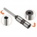 Uxcell Hollow Paper Drill Bit 5mmx75mm 4mmx70mm For Straight Shank Punch Punching Machine 2pcs