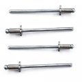 2 Pairs Nos Dash Rosette Rivets Stainless Steel Fit For Ford Chrysler Amc Vin Door Tag 