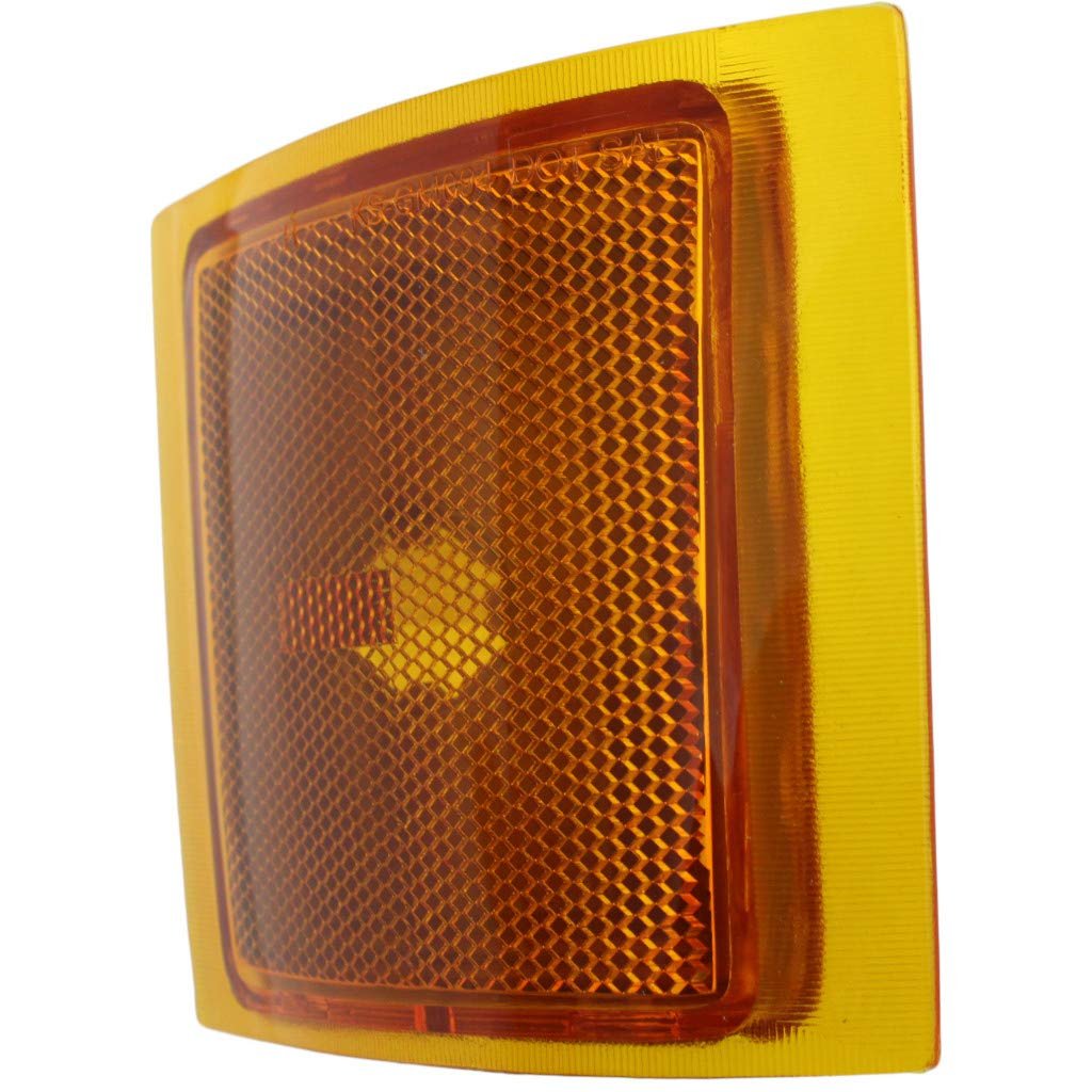 Front Passenger Side Lower Marker Light Assembly For Chevy K2500 C2500 1994 1995 Replacement Gm2551144 Grille Mount With Dual