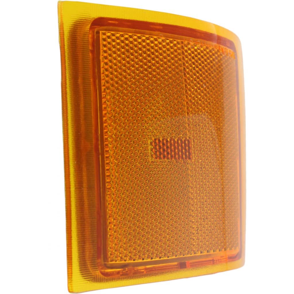Front Passenger Side Lower Marker Light Assembly For Chevy K2500 C2500 1994 1995 Replacement Gm2551144 Grille Mount With Dual