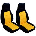 Totally Covers For 1990-2000 Mazda Mx-5 Miata Seat Black And Yellow 22 Colors Bucket 