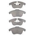 Volvo V70 2008009 2010 Brake Pads Low Metallic Friction 155 2 Millimeters 6 11 Inches Inner Width 71 9 2 83 Outer Pad Height 