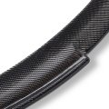 Quadrifoglio Style Rear Car Trunk Lid Spoiler Compatible With Alfa Romero Giulia 2017-2021 Glossy Black Carbon Fiber