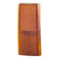 Front Passenger Side Reflector For Chevy K2500 K3500 1990 To 2000 Amber Lens Sealed Beam Headlights Replaces Gm2557101 