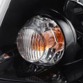 Passenger Side Headlight Assembly For 2014 2017 Jeep Compass Halogen Type Black Housing Clear Lens Replacement Lamp