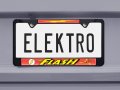 The Flash All Metal Black License Plate Frame