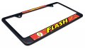 The Flash All Metal Black License Plate Frame