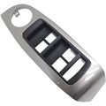 2013-14 Chevy Malibu Lh Front Window Switch Bezel Argent Silver Gray 22823873 