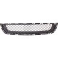 Front Bumper Grille For Buick Verano 2012 2013 2014 2015 2016 2017 Textured Gray Plastic Fits 22824481 And Partslink Gm1036173 
