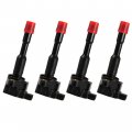 Ignition Coils Pack Uf374 For Honda Civic Hybrid 1 3l L4 Set Of 4 2003 2004 2005 2006 2007 2008 2009 2010 2011 