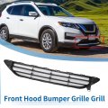 No 622546fl0a Black Front Lower Hood Bumper Grille For Nissan Rogue 2 5l Cvt 2wd S 2row 2016-2020 Kidney Grill 1pcs
