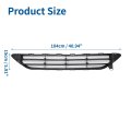 No 622546fl0a Black Front Lower Hood Bumper Grille For Nissan Rogue 2 5l Cvt 2wd S 2row 2016-2020 Kidney Grill 1pcs