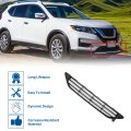 No 622546fl0a Black Front Lower Hood Bumper Grille For Nissan Rogue 2 5l Cvt 2wd S 2row 2016-2020 Kidney Grill 1pcs
