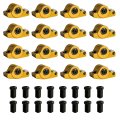 Aluminum Self-aligning Roller Rocker Arms Set 1 5 Ratio 3 8 Replacement For Chevy Small Block Gen I Sbc 350