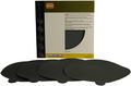 Adhesive Sanding Discs For Tg 250 E 320 Grit Extra Fine Silicone Carbide 5 Pieces Black 
