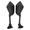 Tcmt Motorcycle Black Rear View Mirrors For Kawasaki Ninja Zx6r Zx-6r Zx 6r 2009-2012 2010 2011