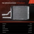 A-premium Hvac Heater Core Compatible With Ford Mustang Fairmont Granada Thunderbird Lincoln Continental Mark Vii Mercury Capri