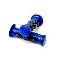 Krator Xh4076b Blue Hand Grip Ktm Sx Sxf 125 150 200 450 525 530 690 Comfort Gel Rubber Grips Handgrips 