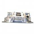 Aluminum Intake Manifold Dual Plane For Chevy 1997 1998-up Sbc Small Block Vortec 327 350 383 1500-6500 Dm-3202h 