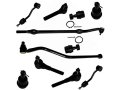 Ball Joint Sway Bar Link Tie Rod End Kit 11 Piece Set For 1997-2006 Jeep Wrangler