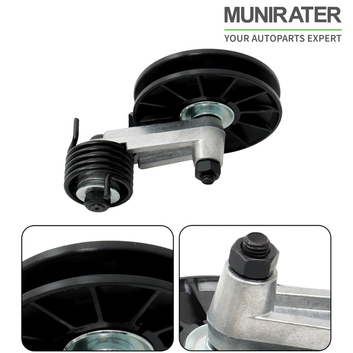 Cooling Fan Pulley Tensioner Kit Replacement For 653 753 763 773 853 864 S150 S175 S185 S250 S300 T110 T140 T180 T190 T200