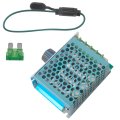 Wide Voltage Dc Motor Controller 7-70v 30a Pwm With Power Indicator 