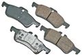 Eur1060 Euro Ultr Ceramic Disc Brake Pad Kit For Rear Truck Position Grey 