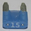 15a Mini Auto Automotive Fuse Made In U S A Package Of 25 