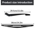 Abs Rubber Rear Windshield Blade Arm Wiper 86532ag09b 86532ag09d Fit For 2013-2013 Infiniti Fx37