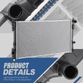 Dpi 13185 Factory Style 1-row Cooling Radiator With Tow Package Compatible Ford Explorer Flex Lincoln Mkt 5l 3 7l 2010-2019