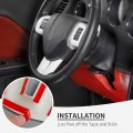 Linskip Steering Wheel Trim For Dodge Journey 2013-2022 Charger Challenger Durango Dart 2009-2014 Cover Interior Accessories