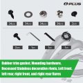 G-plus Fender Flares Compatible With 14-20 Toyota Tundra 66 7 8 7 97 6 Bed Models Only Pocket Rivet Style Wheel Cover Pickup