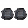 Autokay Driver Passenger Bottom Seat Cover Fits For Mercedes Benz Ml350 2012-2015 Black